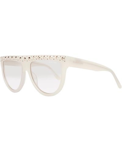 MARCIANO BY GUESS Guess By Marciano Gm0795 Gradient Oval Sunglasses - White