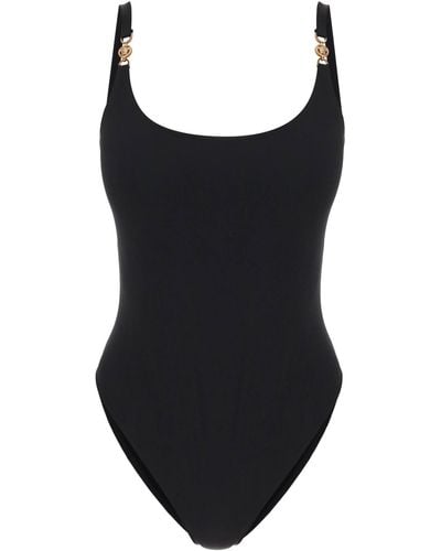 Versace Medusa 95 One-piece Swimwear - Black