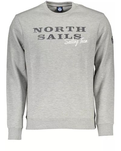 North Sails Gray Cotton Sweater