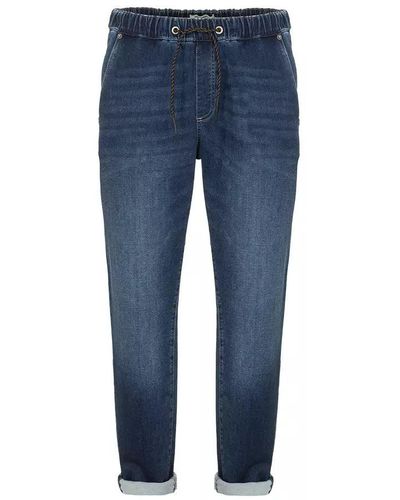 Fred Mello Cotton Jeans & Pant - Blue