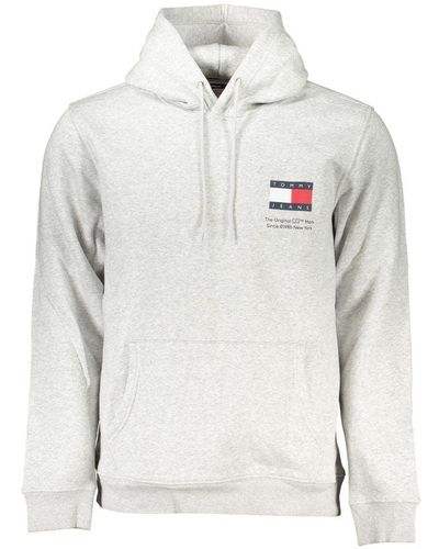 Tommy Hilfiger Chic Fleece Hooded Sweatshirt For - Gray