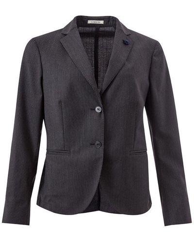 Lardini Cotton Jackets & Coat - Blue