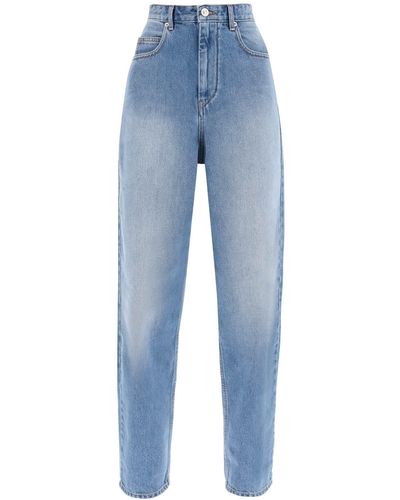Isabel Marant Isabel Marant Etoile 'corsy' Loose Jeans With Tapered Cut - Blue