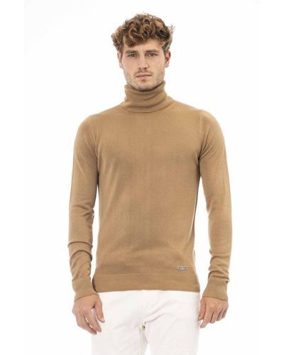 Baldinini Beige Modal Sweater - Natural