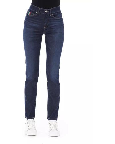 Baldinini Cotton Jeans & Pant - Blue