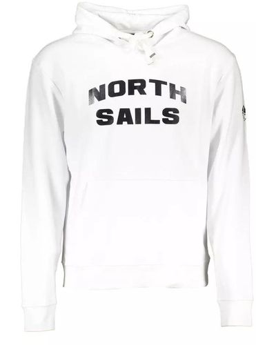 North Sails White Cotton Sweater - Multicolor