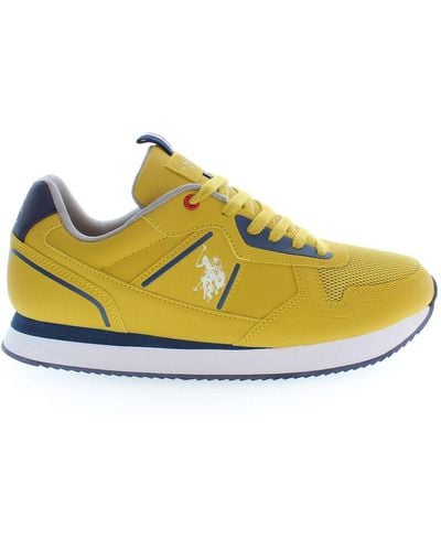 U.S. POLO ASSN. Polyester Trainer - Yellow