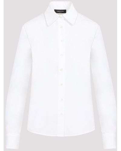 Fabiana Filippi Optical White Cotton Shirt