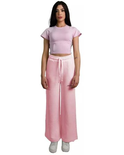 hinnominate Pink Cotton Jeans & Pant