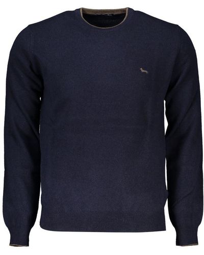 Harmont & Blaine Fabric Sweater - Blue