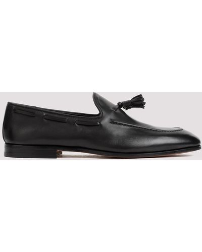 Church's Black Maidstone Calf Leather Loafers