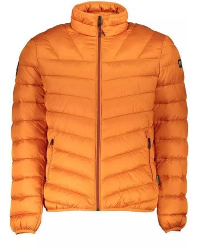 Napapijri Orange Polyamide Jacket
