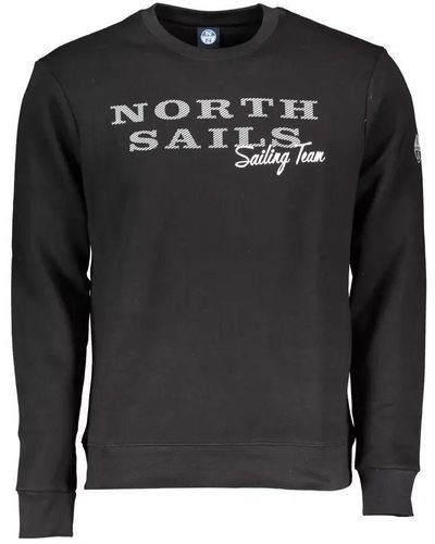 North Sails Black Cotton Sweater