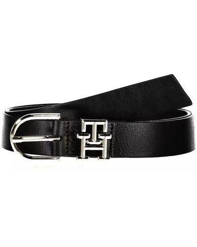 Tommy Hilfiger Th Lux 3.0 Belt Leather - Black