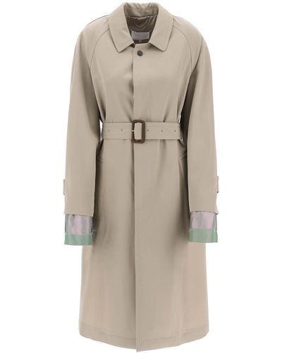 Maison Margiela Trench Anonymity Of The Lining - Natural