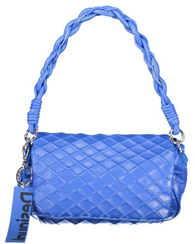 Desigual Polyurethane Handbag - Blue
