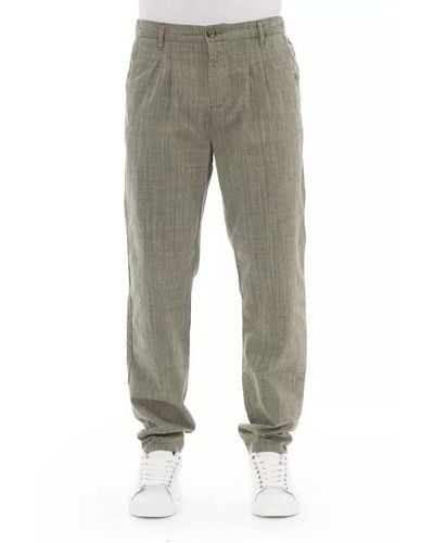 Baldinini Cotton Jeans & Pant - Grey
