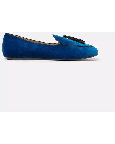 Charles Philip Leather Loafer - Blue