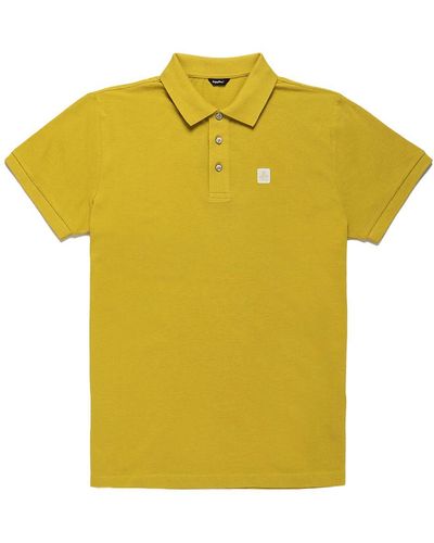 Refrigiwear Sunshine Cotton Pique ' Polo Shirt - Yellow