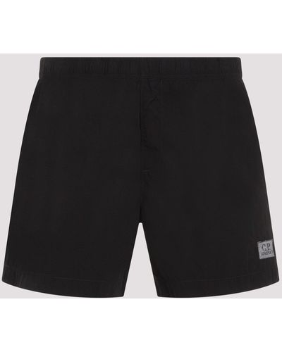 C.P. Company Black Swim Shorts