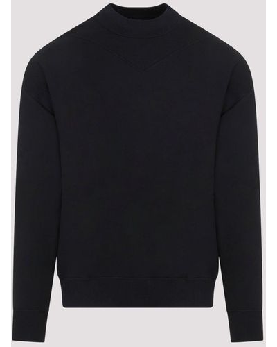 Jil Sander Black Cotton Sweatshirt