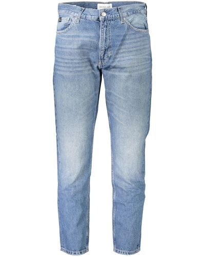Calvin Klein Cotton Jeans & Pant - Blue