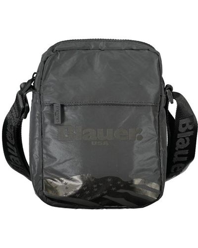 Blauer Sleek Shoulder Bag With Adjustable Strap - Grey