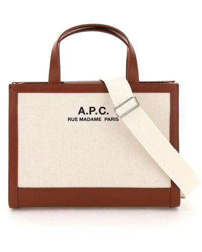 A.P.C. Camille Small Shopping Bag - Multicolor