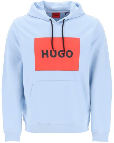 HUGO Duratschi Sweatshirt With Box - Blue