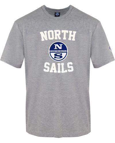 North Sails Cotton T-shirt - Gray
