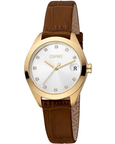 Esprit Gold Watches - Brown