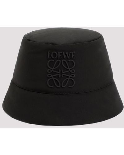Loewe Black Bucket Hat Puffer