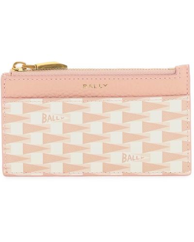 Bally Pennant Cardholder - Pink