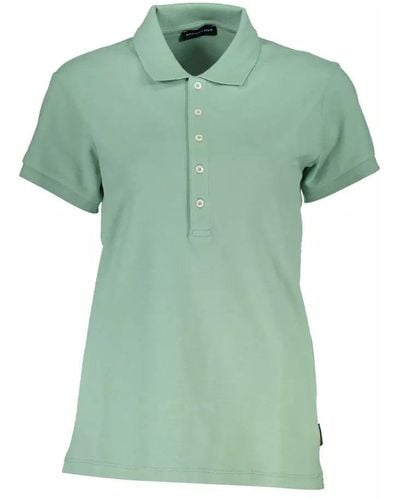 North Sails Green Cotton Polo Shirt