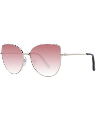 Bally Rose Gold Sunglasses For Woman - Pink