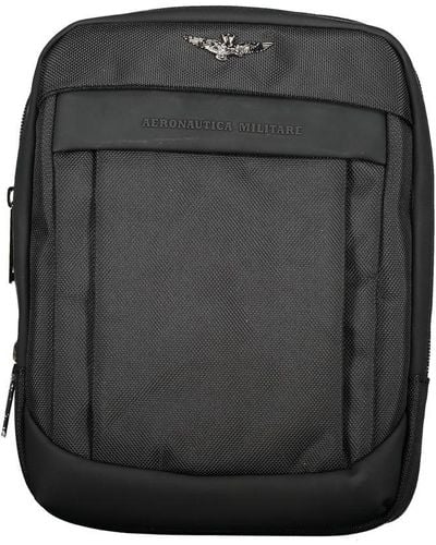 Aeronautica Militare Sleek Versatile Shoulder Bag - Black