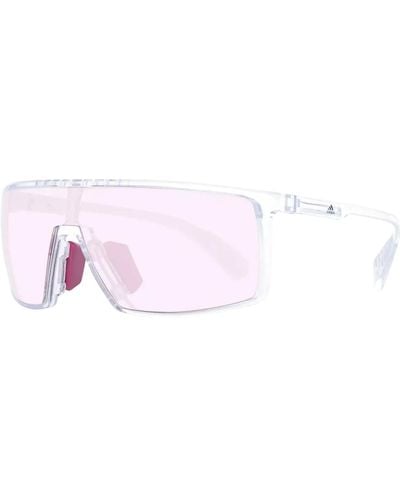 adidas Transparent Unisex Sunglasses - Pink