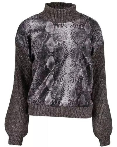 MARCIANO BY GUESS Brown Polyester Sweater - Black