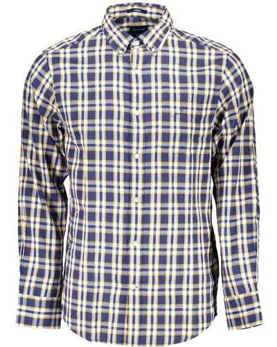 GANT Cotton Shirt - Blue