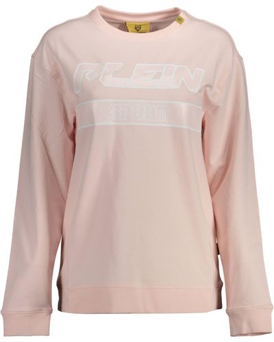 Philipp Plein Cotton Sweater - Pink