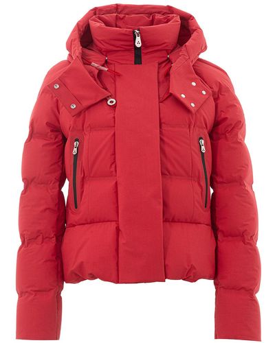Peuterey Red Quilted Jacket