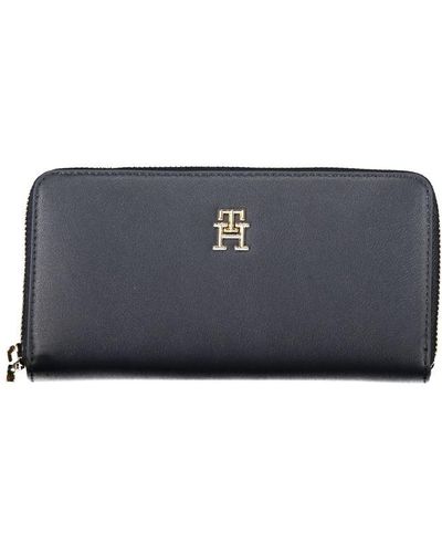 Tommy Hilfiger Chic Organizer Wallet With Ample Space - Blue