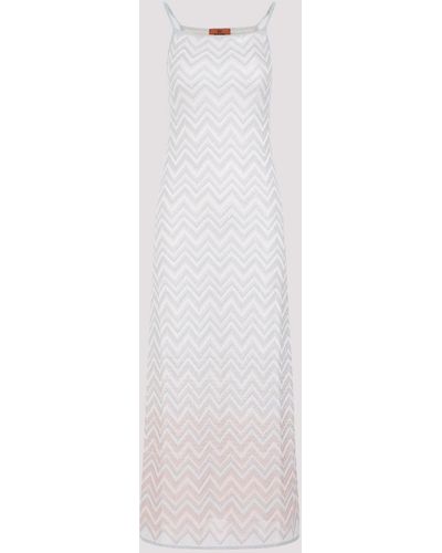 Missoni Pastel Long Dress - White
