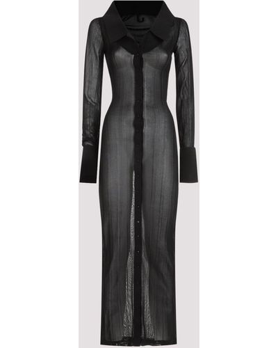 Jacquemus Black La Robe Manta Dress