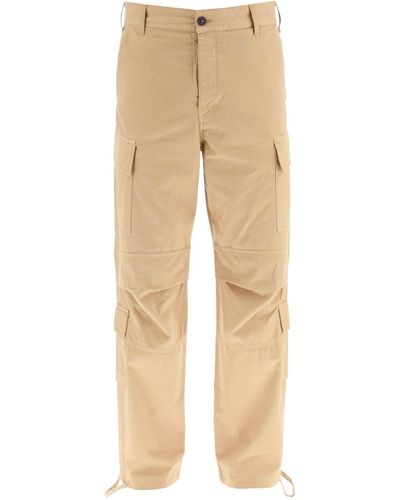 DARKPARK Saint Cotton Cargo Trousers - Natural
