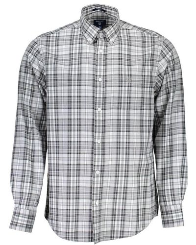 GANT Cotton Shirt - Grey