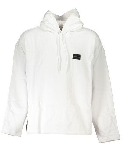 Calvin Klein Cotton Sweater - White