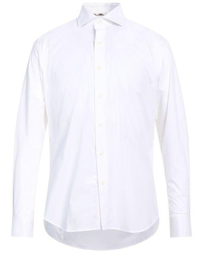 Aquascutum White Cotton Shirt