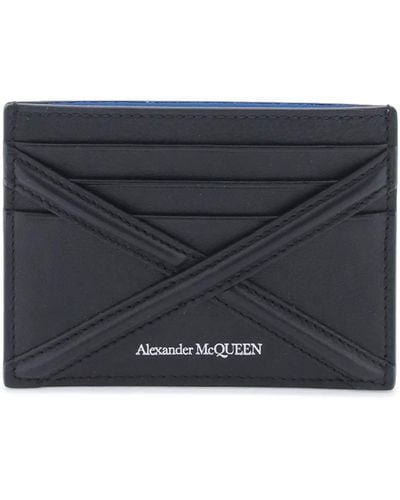 Alexander McQueen Card Holder Smallleathergoods - Black