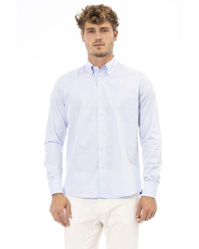 Baldinini Cotton Shirt - Blue